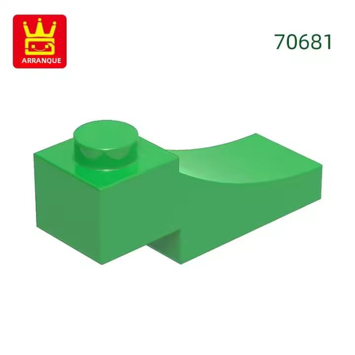 Bloques De Construcción Compatible Con Legos Wange145Pcs Arco Curvado 3x1 Piezas De Color Para DIY Juguete Educativo Para Niños - 1