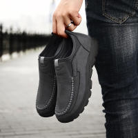 Zapatos De Cuero Para Hombre Casual Transpirables Mocasines Loafers Slip on Talla Grande 39-48 Zapatos De Conducción Moda Primavera/Otoño - details 12
