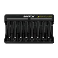 Beston-cargador de batería de litio inteligente, dispositivo rápido de 8 ranuras para pilas recargables AA y AAA de 1,5 V - details 0