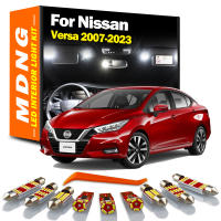 Kit De Luces LED Para Nissan Versa 2007-2023 Lámparas Internas Y Placa De Matrícula Accesorios De Iluminación Para Coche - details 0