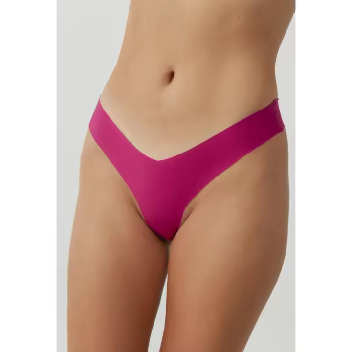 Braga Tanga Súper Suave Black Limba Etna - Fucsia | Sin Costuras | Máxima Comodidad - 1