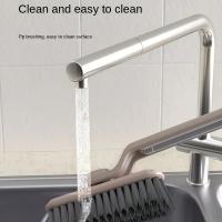 Cepillo De Limpieza Para Paredes De Azulejos Del Baño Con Cepillo Rotativo Y Bristles Fuertes Para Espacios Estrechos Cepillo De Mano Ecológico Para El Hogar - details 5