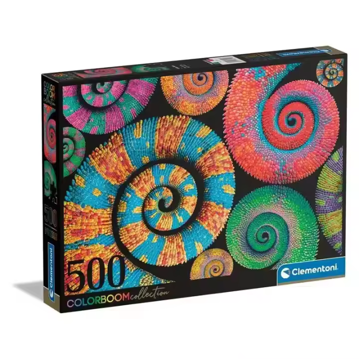 Puzzle gradiente 500 piezas Curly Tails Colorboom 35519 CLEMENTONI - 1