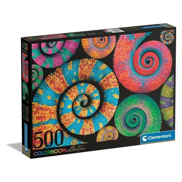 Puzzle gradiente 500 piezas Curly Tails Colorboom 35519 CLEMENTONI - 1