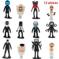 Figura De Acción Skibidi Toilet Man Camarógrafo Hombre Decoración De PVC Muñeco Coleccionable Para Adultos Decoraciones De TV - details 8