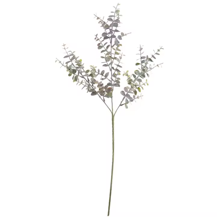 Planta Artificial De Eucalipto 70cm Hojas Verdes Ramas Largas Para Decoración De Hogar Jardín Bodas Flores Bouquet Centro De Mesa - 1