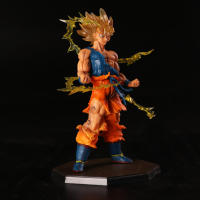 Figura De Acción Anime 18CM Dragon Ball Z Super Saiyan Son Goku Muñeco Coleccionable Juguete Para Niños Y Adultos - details 9