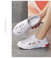 Nuevos Zapatos De Jardín Para Hombre Verano Ligeros Y Cómodos Sandalias Deportivas Y Casuales EVA Integrado Perforado Para Playa - details 11