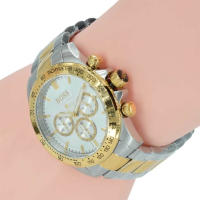 Reloj Hugo Boss de Hombre Analogico Cuarzo Oro Brazalete 1512960, Diámetro 44MM - details 0