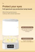 Lámpara De Noche LED Recargable Para Dormitorio Protección Ocular Para Lectura Y Sueño Iluminación Infantil Para Bebé - details 17