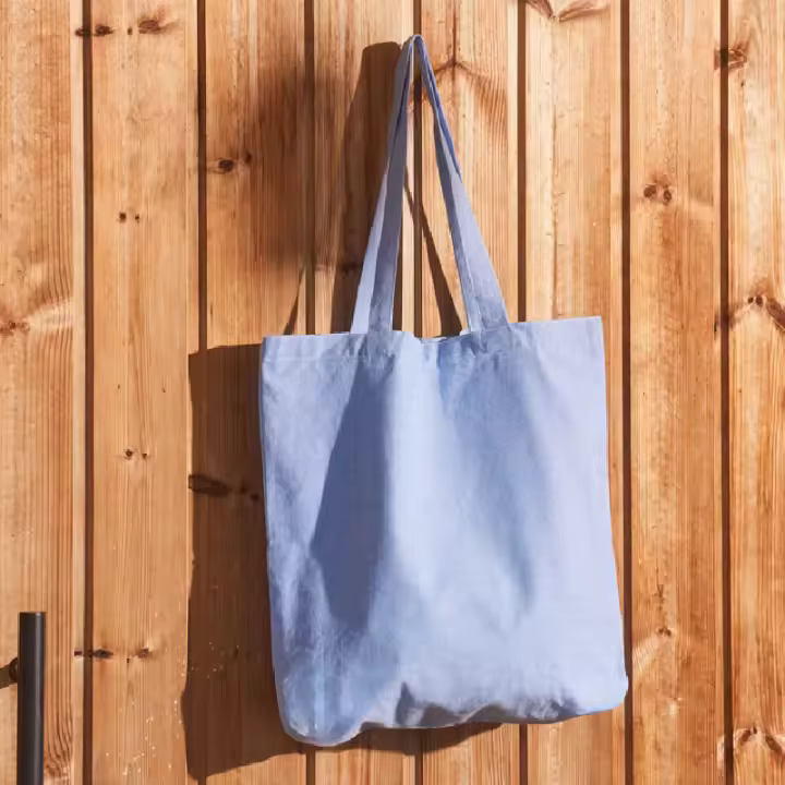La Mallorquina - Bolsa de tela para la Compra 100% Algodón - Basic Tejano - 1