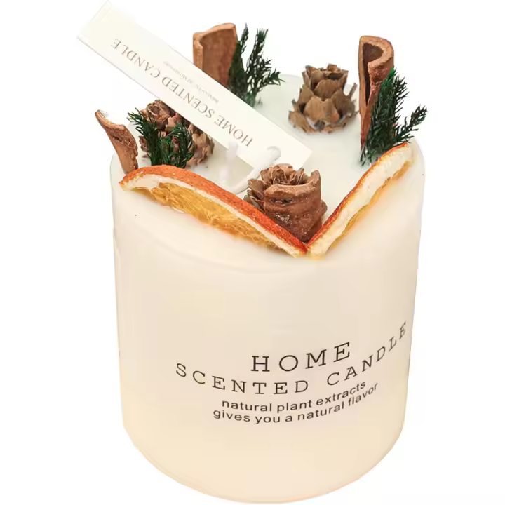 Venta de liquidación de velas | Velas aromáticas de eucalipto y naranja | Velas aromáticas de flores eternas para uso doméstico | Velas de soja naturales hechas a mano, regalos para hombres y mujeres | - 1