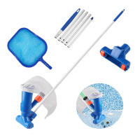Kit De Limpieza Para Piscina Con Aspiradora Y Red Para Filtros De Piscina Herramienta De Limpieza Para Piscinas - details 1
