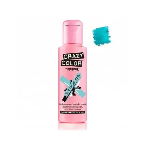 Coloracion de Fantasia Crazy Color 63 Bubblegum Blue 100 ml. - 1