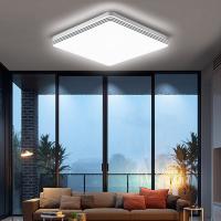 Lámpara De Techo LED Cuadrada Para Iluminación Del Dormitorio Luz Neutra Fría Y Cálida 48W 36W 24W 18W Lámpara De Techo Moderna Para Sala De Estar - details 16