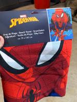 Toalla Playa Piscina infantil Spiderman II Marvel Oficial 70x140cm de microfibra para niños - details 2