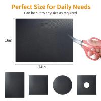 Aluminio Grills Resistente Al Calor Matriz Para Horno De Gas 24x16 Pulgadas Grande Y Duradera Fundas Para El Fondo Del Horno - details 4