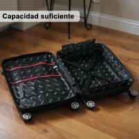 Artree | Maletas ABS extensible de cabina  55 X 35 X 23 cm, Equipaje de mano, Maletas pequeñas 10 kg  Rígida de Polipropileno con 4 Ruedas Dobles 360° y Cierre de seguridad, Maletas cabina avión para niño y adulto - details 4