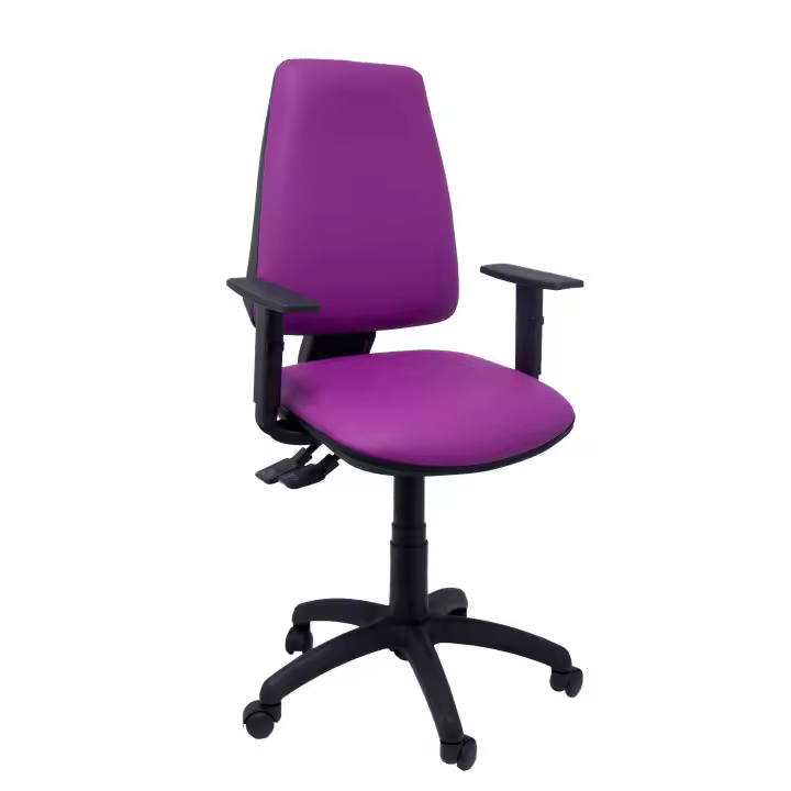 Piqueras Y Crespo Silla Elche S Similpiel Morado Ergonómica - 1