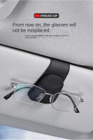 Porta-gafas Universal Para Coche Soporte De Visera Solar Accesorio Automotriz Para Lentes Material ABS Tamaño Compacto - details 4