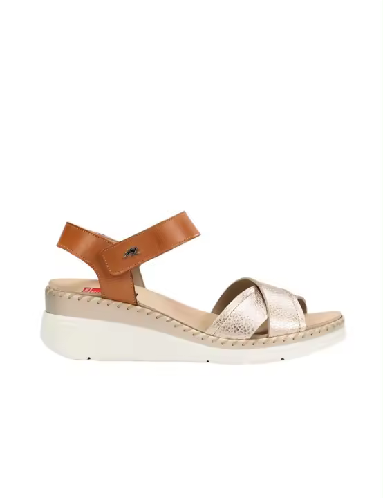 FLUCHOS SANDALIA CUÑA LEZA F2139 MUJER - 1