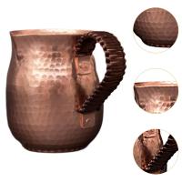 Taza De Cobre Resistente Para Compartir Infusor De Té Kettle De Agua Caliente Batidor De Leche Para Restaurante Casa De Té Camping Cocina Hotel - details 4