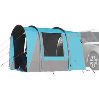 vidaXL Tienda de campaña de coche 4 personas impermeable gris-naranja en color Gris y naranja/Verde/Azul - details 2