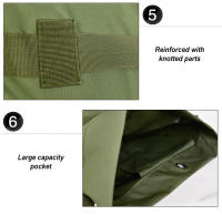 Mochila Táctica De 80L Para Hombres Bolsa De Viaje Deportiva Al Aire Libre Mochila De Camino Redonda Para Senderismo Y Camping - details 8