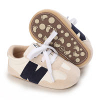 Zapatos Deportivos Infantis Color Bloqueados Antideslizantes Y Cómodos Para Caminar Suela De Goma Tallas 0-18M Hombres - details 26