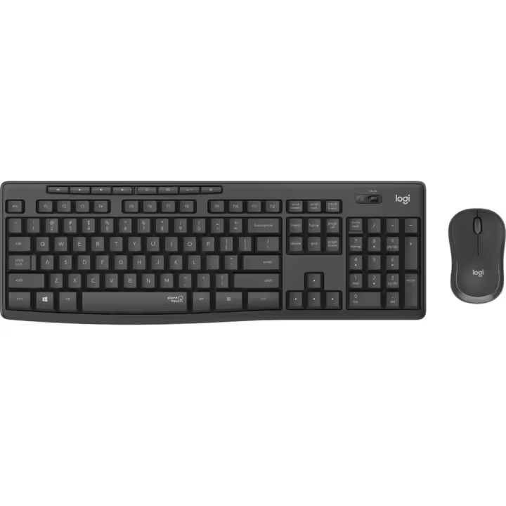 COMBO TECLADO RATON LOGITECH MK295 RF INALAMBRICO NEGRO - 1