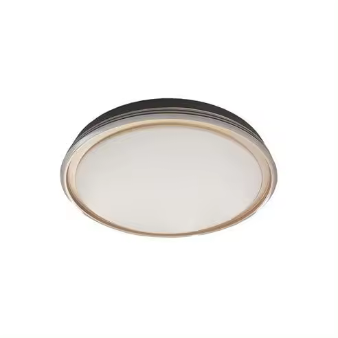 Plafón LED FABRILAMP Picola Negro/Oro Ø50x50x7cm - 1