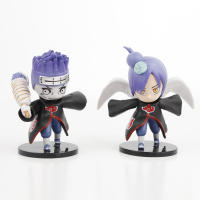 Conjunto De 6 Figuras De Acción PVC Naruto Konan Hoshigaki Kisame Juguete Modelo Para Coleccionistas Edad Recomendada 14+ - details 5