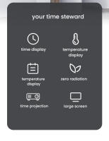 LED Digital Projection Alarm Clock 180° Rotation USB Electronic Ceiling Projector Alarm Clock For Bedroom Bedside Desktop Clock - details 1