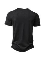 Camiseta De Verano Para Hombre Cuello Henley Manga Corta Casual Transpirable Quick Dry Polyester Streetwear Top - details 2