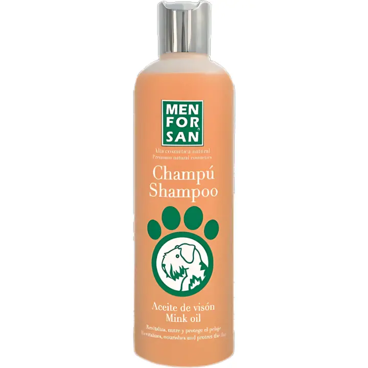 Champú Menforsan con Aceite de Visón 300ml | Cabello suave y nutrido | Compra online de productos de belleza - 1