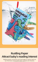 Libro deEducación Temprana Para Bebés Juguete De Cuatro Páginas Lavable Y Duradero Serie De Dinosaurios Regalo Para Recién Nacidos - details 7
