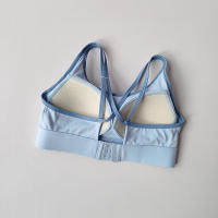 Top De Yoga Para Mujer Verano Absorbedor De Choques Con Bonito Contrafuerte Deportivo Y Profesional Para Pilates Material De Nylon - details 6