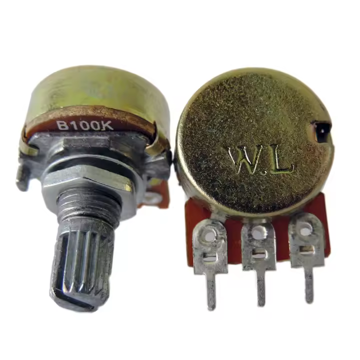 Potenciómetro B100K Lineal 100k OHM KΩ - Componentes de Ordenador - 1