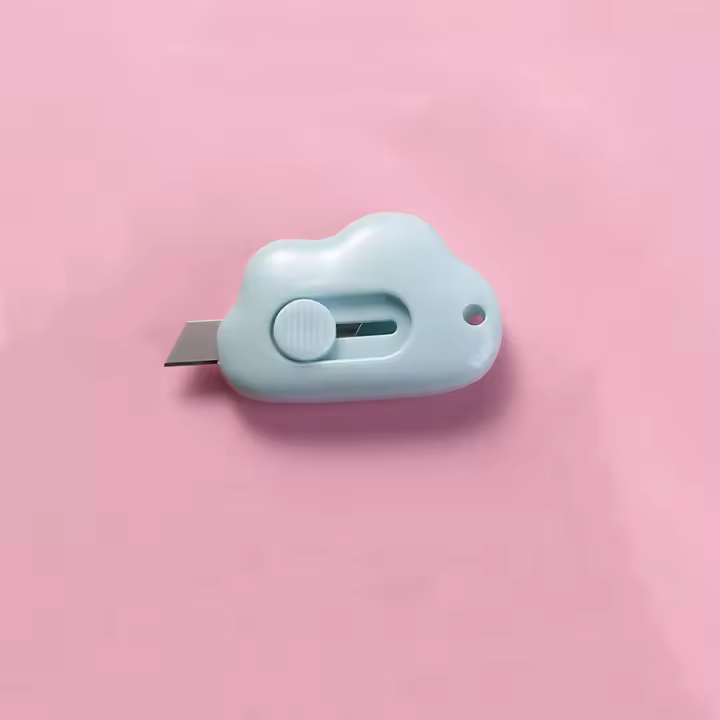 Cuchillo De Utilidad Mini Portátil Para Artesanía Corte De Papel Y Embalaje Recortable Estación De Trabajo De Oficina - 1