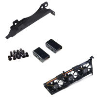 Soporte De Tarjeta Gráfica Para Enfriamiento Con Ventilador Universal De 80-90cm a 90-120cm Compatible Con PCI Slot Metal - details 5