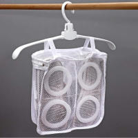 Bolsa De Limpieza Para Zapatos Portátil Malla Para Máquina De Lavado Antideformación Con Cierre De Cremallera Para Viajes Almacenamiento De Ropa Y Zapatos - details 6