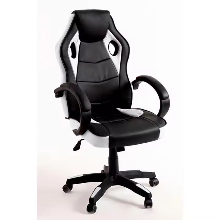 Silla Boss - Blanco y Negro - 1
