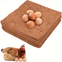3/6pcs Almohadillas De Nido Para Pollos De Calidad Premium Felpa Para Ponedoras De Pollo Fango De Paja Para Coop De Pollos Suministros De Pecuaria Fácil Limpieza - details 1