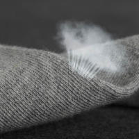 Calcetines De Algodón Puro Para Hombre Y Mujer 5 Pares Color Sólido Alta Calidad Transpirables Antibacterianos Negros Calcetines De Negocios - details 7