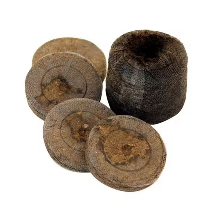 Jiffy Turba Prensada 24mm (Pack 50 Uds) Ideal para la germinación de semillas - 1