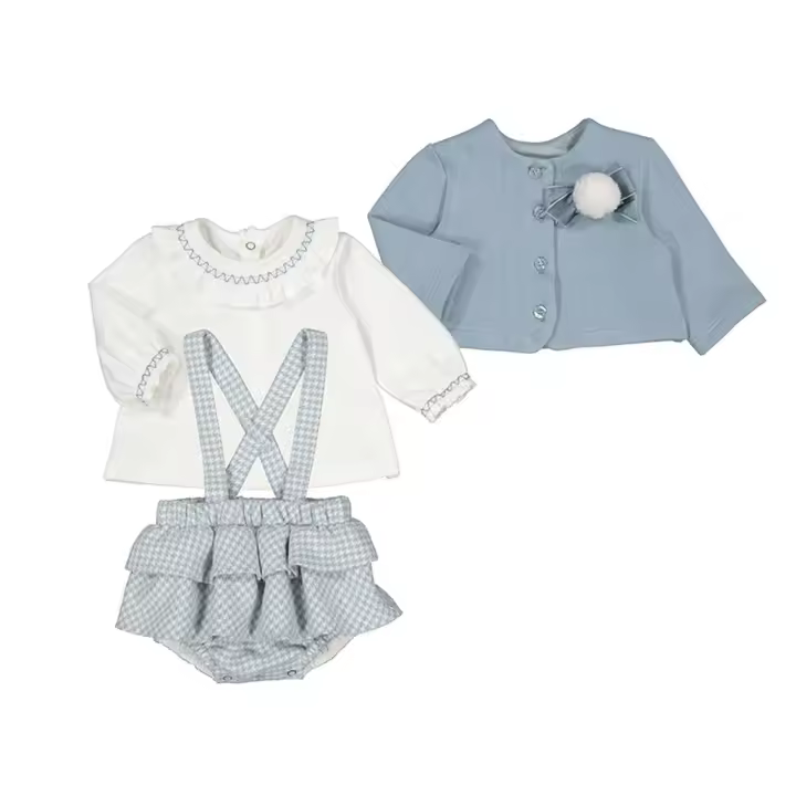 Conjunto Niña Bebé Mayoral 2238 Crudo - Cómodo y Elegante - 1