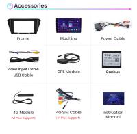 Junsun  Android 13 inalámbrico CarPlay Android Auto Radio para Skoda Fabia 2014 2015 2016 2017 2018 2019 coche Multimedia navegación GPS autorradio - details 23
