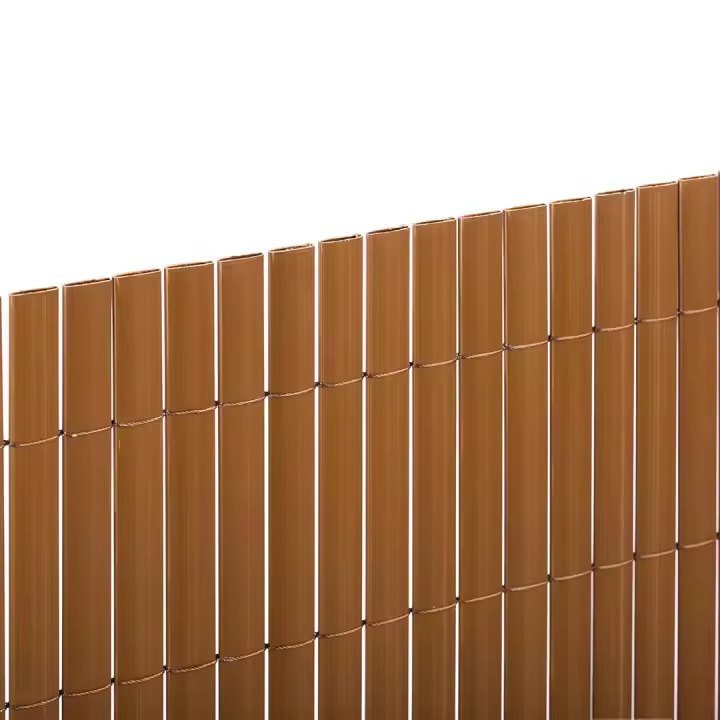 CAÑIZO PVC ESSENTIAL RECYCANE DOBLE CARA 20MM MARRON - 1