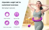 Smart Hoop De Fitness Mejorado Con Ejercicios De Gimnasio a Nivel Profesional Peso Ajustable Fácilmente Secciones Desmontables Para Almacenamiento Conveniente - details 1