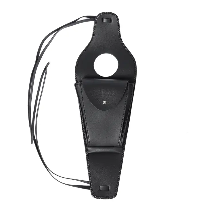 Cubierta De Tanque De Gasolina Para Motocicleta En Cuero PU Negro Con Bolsa Adecuada Para Harley Davidson Sportster XL 883 1200 - 1